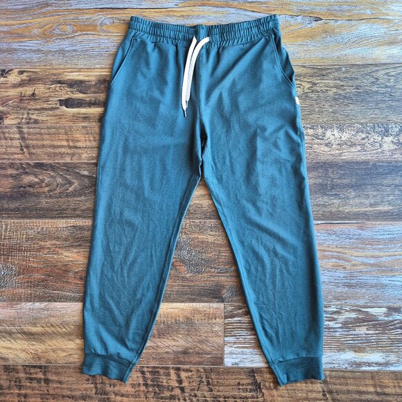 NWoT Vuori Performance Jogger 4 Way-Stretch Elastic Waist Pocket Green VW303 - Picture 4 of 11